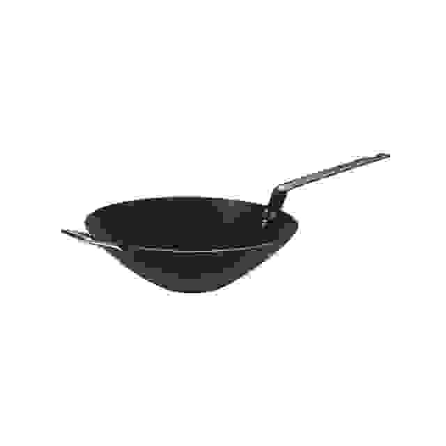 Pánev WOK 40 cm – modrá ocel