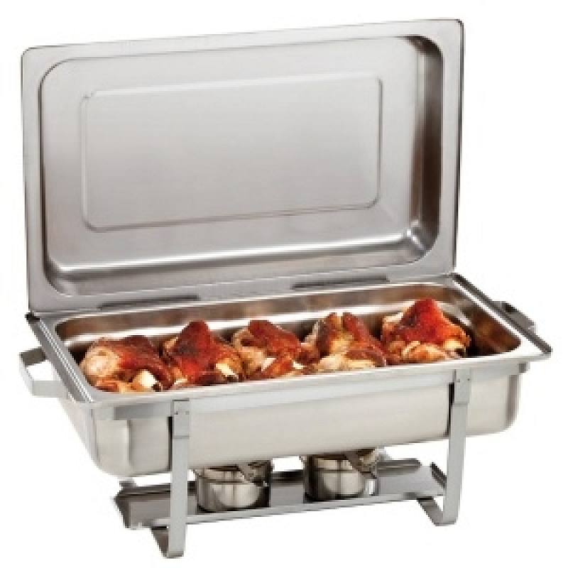 Chafing dish na hořlavou pastu GN 1/1, hloubka 100 mm