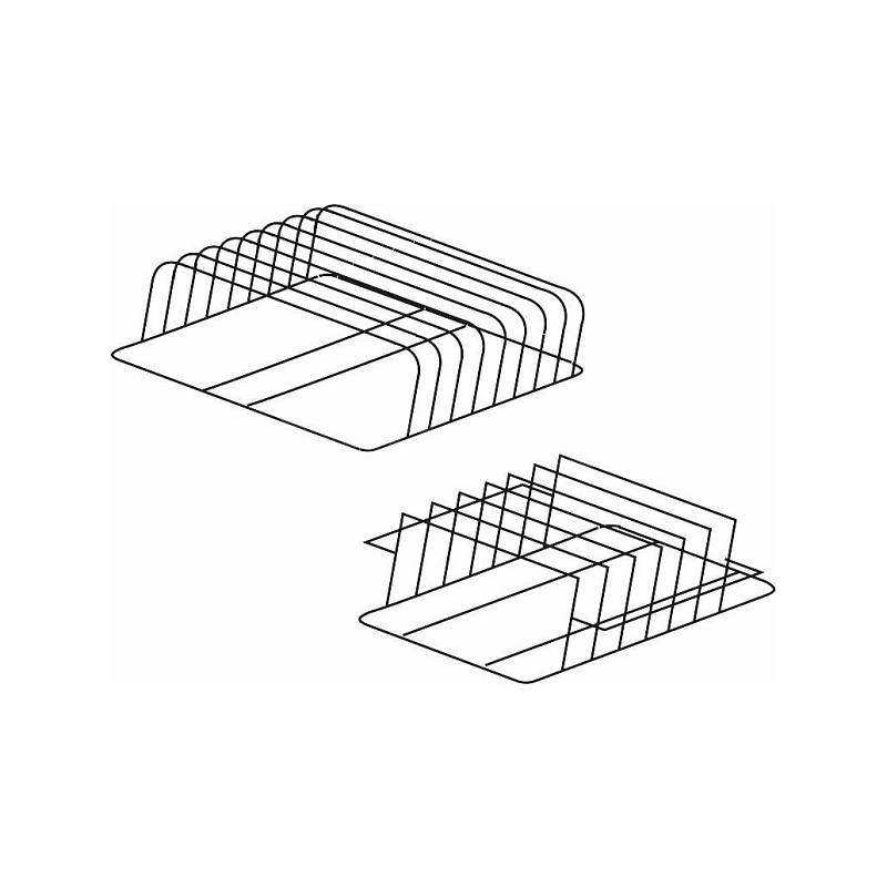 Držák plechů a podnosů nerez 500 x 500 x 160 mm (rozteč 45 mm)