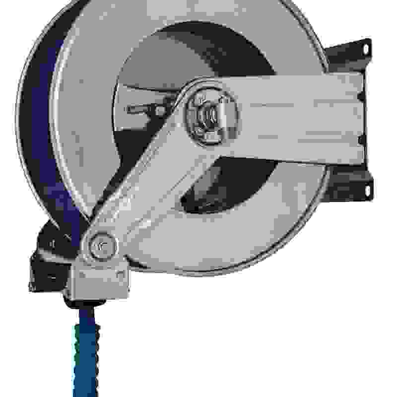 Buben samonavíjecí s hadicí 20m 1/2"had. modrá (max 20 bar/+70°C)