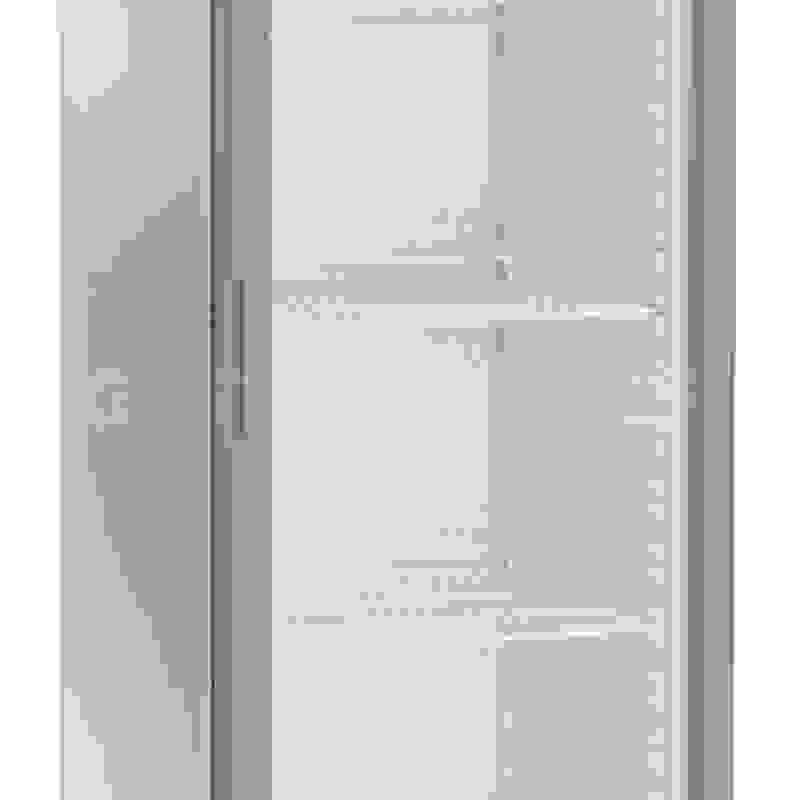 Skříň chladící AKD 400RG SS 360 L nerez/sklo